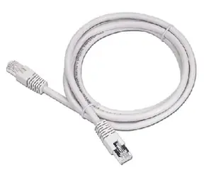 Gembird UTP CAT5E 1 m šedá / patch kabel / s ochranou