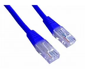 Gembird UTP CAT5E 2 m modrá / patch kabel / s ochranou