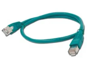 Gembird FTP CAT6 0.5m zelená / patch kabel / stíněný s ochranou