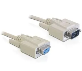 Delock sériový kable RS-232, Sub-D9 samec/samice 3 m