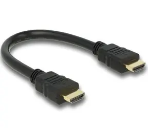 Delock Kabel High Speed HDMI Ethernet – A samec/samec / 25 cm