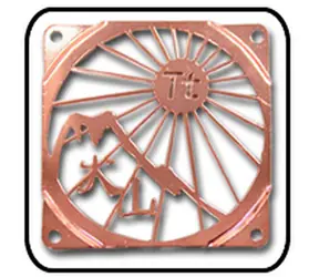 THERMALTAKE A1457 / FAN GRILL 80mm / ozdobné ochranné mřížky / balení 2ks různý design