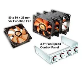 THERMALTAKE A1873 3,5 DRIVE BAY FAN KIT / 4x 80MM FAN + 3.5 SPEED CONTROL PANEL)