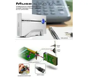 THERMALTAKE A2319 Muse eSATA Enclosure / Externí hliníkový box / eSATA