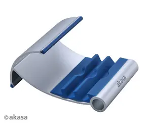 AKASA stojánek na tablet AK-NC054-BL hliníkový, stříbrný/modrý
