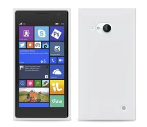 Puro silikonový kryt pro Nokia Lumia 730 / transparentní
