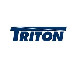 Triton Dveře 42U plechové perforované / pro 19" rozvaděč / šedé