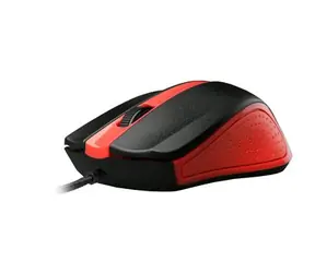 C-TECH WM-01 červená / Optická myš / 1200 dpi / USB