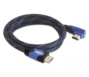 Delock Kabel High Speed HDMI s Ethernetem – HDMI A samec <-> HDMI A samec / pravoúhlý / 3 m