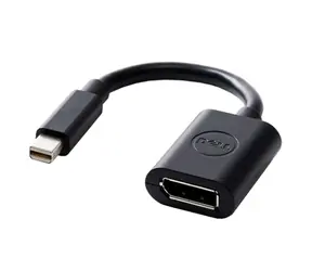 DELL redukce Mini DisplayPort (M) na DisplayPort (F) / černá