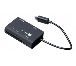 CONNECT IT čtečka paměťových karet + USB hub pro Samsung / OTG / microUSB