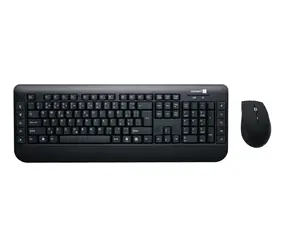 CONNECT IT Combo černá / Set bezdrátová klávesnice + myš / CZ + SK layout / USB / 1600DPI