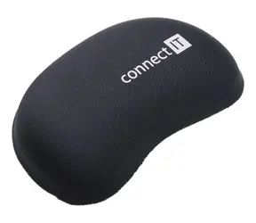CONNECT IT zápěstní opěrka před myš z paměťové pěny černá