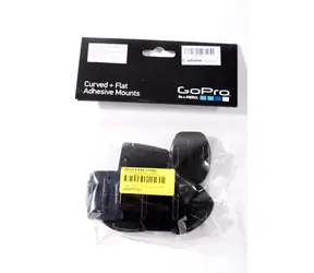 GoPro HERO Nalepovací držáky / rovné + zakřivené / HERO 2 / HERO 3 a 3+ / HERO 4 / Černá