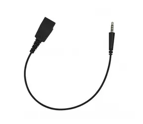 Jabra Headset kabel pro Speak 410 a 510 / 3.5 Jack / černá