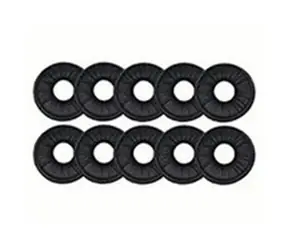 JABRA ušní polštářky pro Evolve 20 až 65 / kůže / 10 ks / černá