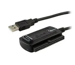 Gembird adaptér IDE 3.5" / 2.5" / SATA na USB 2.0 / 70cm / napájecí AC adaptér