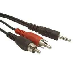 Gembird audio kabel JACK 3.5mm samec <->2x RCA CINCH samec 5 m