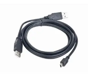 Gembird Dual USB Y 2.0 kabel s dvojitým napájením / AMX2-AM5P / 0.9m