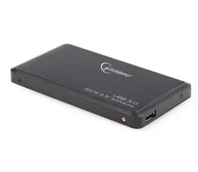 Gembird EE2-U3S-2 / Externí USB 3.0 case / 2.5" SATA / černý hliník