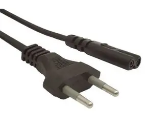 Gembird kabel síťový napájecí 2pin Schuko / 1.8m