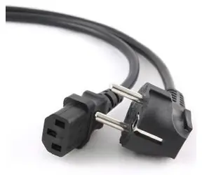 Gembird kabel síťový VDE 5m černá