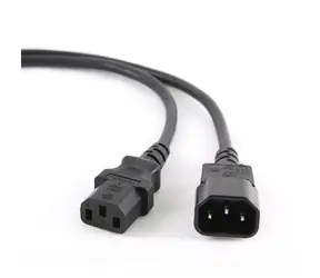 Gembird kabel síťový prodlužovací IEC320 C13/14 1.8 m / VDE certifikace 