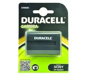 DURACELL Baterie - DR9695 pro Sony NP-FM500H / černá / 1400 mAh / 7.4V