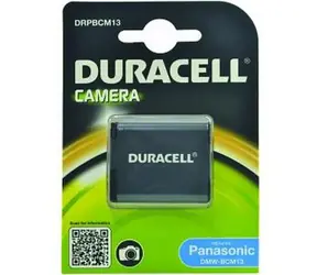 DURACELL Baterie - DRPBCM13 pro Panasonic DMW-BCM13 / černá / 1000mAh / 3.7V