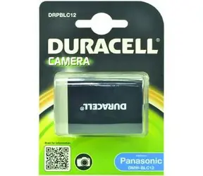 DURACELL Baterie - DRPBLC12 pro Panasonic DMW-BLC12 / černá / 950mAh / 7.4V