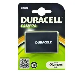DURACELL Baterie - DR9902 pro Olympus BLS-1 / černá / 1050 mAh / 7.4V