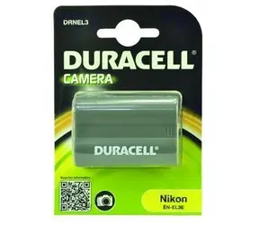 DURACELL Baterie - DRNEL3 pro Nikon EN-EL3 / černá / 1400 mAh / 7.4 V