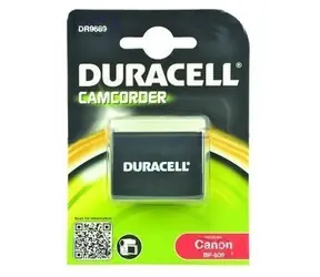 DURACELL Baterie - DR9689 pro Canon BP-808 / černá / 850 mAh / 7.4V