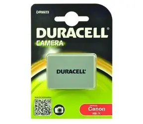 DURACELL Baterie - DR9933 pro Canon NB-7L / šedá / 1000 mAh / 7.4V