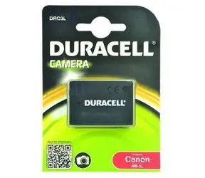 DURACELL Baterie - DRC4L pro Canon NB-4L / šedá / 700 mAh / 3.7 V