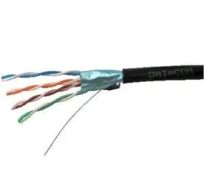 DATACOM FTP drát CAT5E 100m OUTDOOR / černý