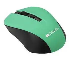CANYON CNE-CMSW1GR / optická bezdrátová / 800/1000/1200 dpi / USB / zelená / doprodej