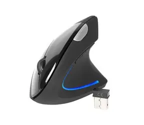 Tracer Flipper / bezdrátová optická myš / 2.4GHz / vertikální / 1600 DPI / 6 tlačítek / černá
