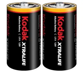 KODAK XTRALIFE alkalická baterie C / 2ks / blister / doprodej