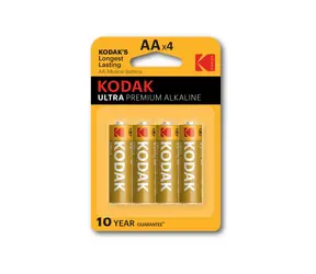 KODAK ULTRA DIGITAL alkalické baterie AA / 4ks / blister
