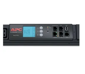APC Rack PDU 2G AP8886/ Jednotka PDU s měřícími přístroji / ZeroU / 22.0kW(32A) / IEC 309 32A 3P->(30) C13 a (12) C19