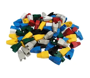DATACOM Manžetka pro plug RJ45 žlutá