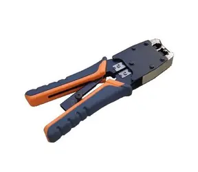DATACOM Konektorovací kleště L-PROFI (NJNDTC1004) / 8P+6P OR/BL / RJ45/12/11