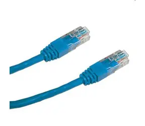 DATACOM Patch kabel UTP CAT5E 1m modrá