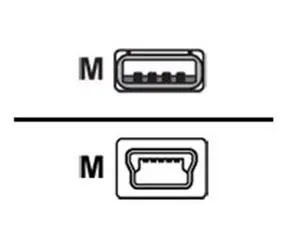 Cisco CAB-CONSOLE-USB / kabel USB A samec - mini USB B samec