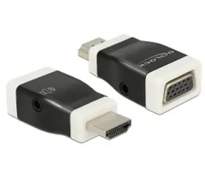 Delock adaptér HDMI-A samec > VGA samice s audio