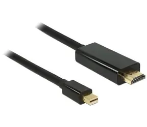 DeLock kabel mini Displayport 1.2 samec k High Speed HDMI A samec 4K 1 m