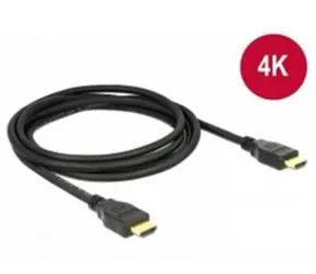 Delock Cable High Speed HDMI with Ethernet HDMI A male > HDMI A male 4K / 1 m