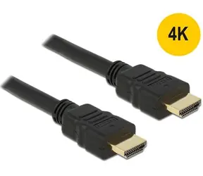 Delock kabel High Speed HDMI s Ethernet – HDMI A samec > HDMI A samec 4K / 0.5 m