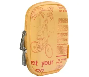 Riva Case 7023 žlutá Newspaper / pouzdro na fotoaparát